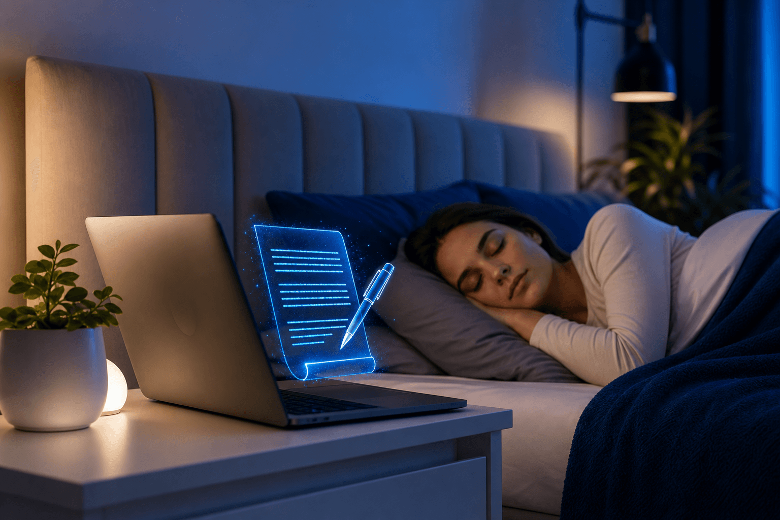 La escritura automática en 2026: cómo la IA redacta contenidos mientras duermes